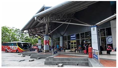 Melaka Sentral, the interstate and local bus terminal, located on the