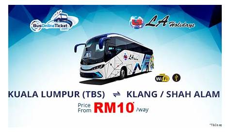 TBS to Shah Alam KTM Komuter Train Schedule (Jadual) Price