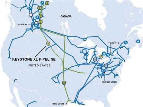 tc energy keystone pipeline map