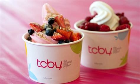 tcby frozen yogurt prices