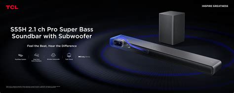 TCL Alto 8+ 2.1 Channel Sound Bar with BuiltIn Subwoofer Fire TV
