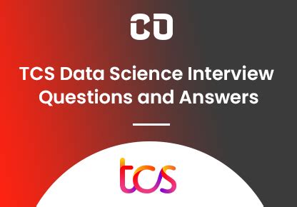 tcs data scientist interview questions