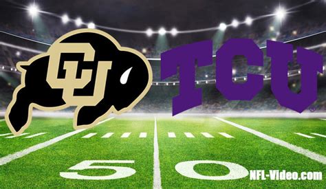 tcu vs. colorado ncaa football