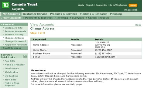 Td Bank Change Address: A Step-By-Step Guide In 2023