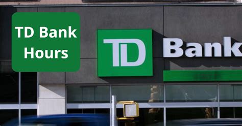 td bank west roxbury hours