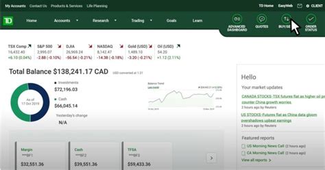td canada web broker