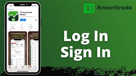 td client account sign in