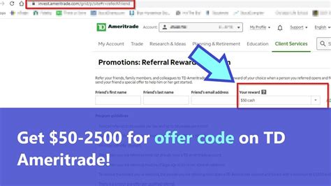 Td.ameritrade Offer Code