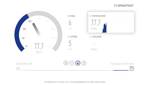 tds internet speed test