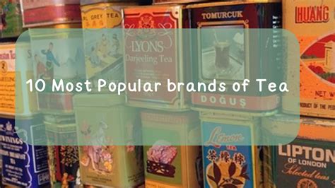 Tea Brands Ranked