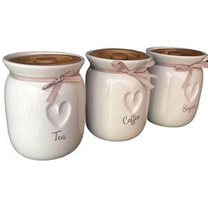 Tea Coffee Sugar Canisters Range