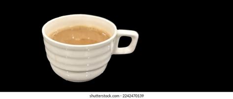 Tea Cup With Black Background