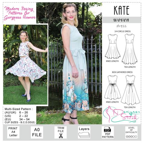 Tea Dress Sewing Pattern