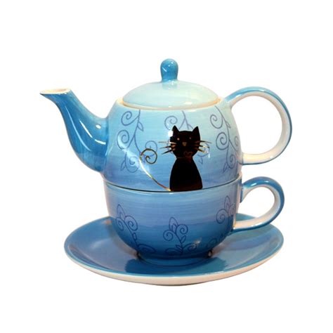 Tea For One Set Cat