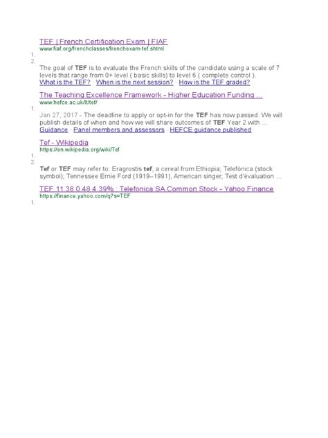 Tea French Certification