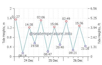 Tea Hill Beach Tides