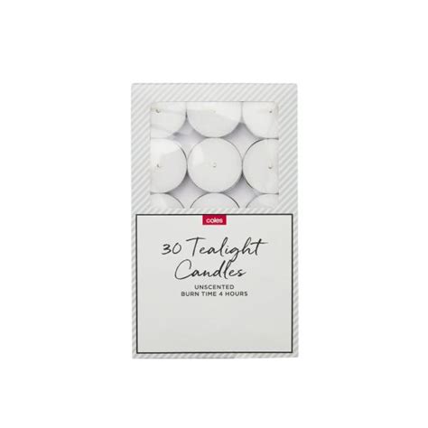 Tea Light Candles Coles
