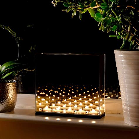 Tea Lights Mirror
