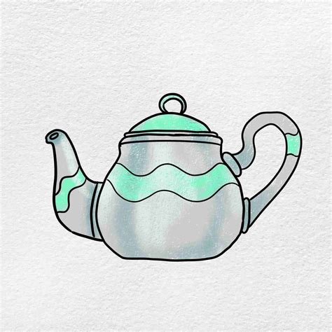 Tea Pot Drawing