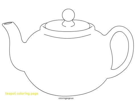 Tea Pot Printable Free