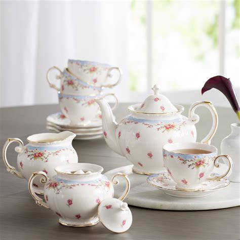 Tea Set In Porcelain