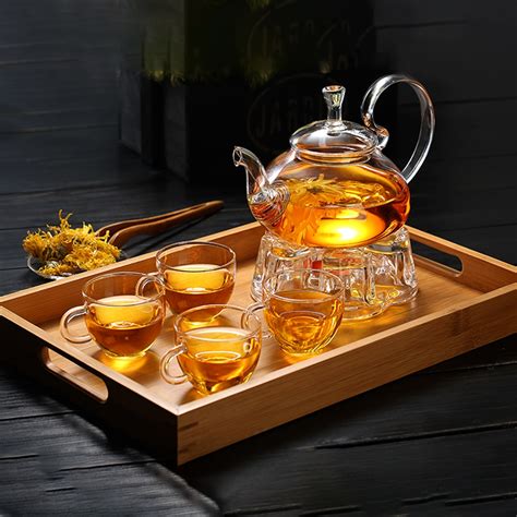 tea set with kettle