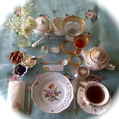 tea setting