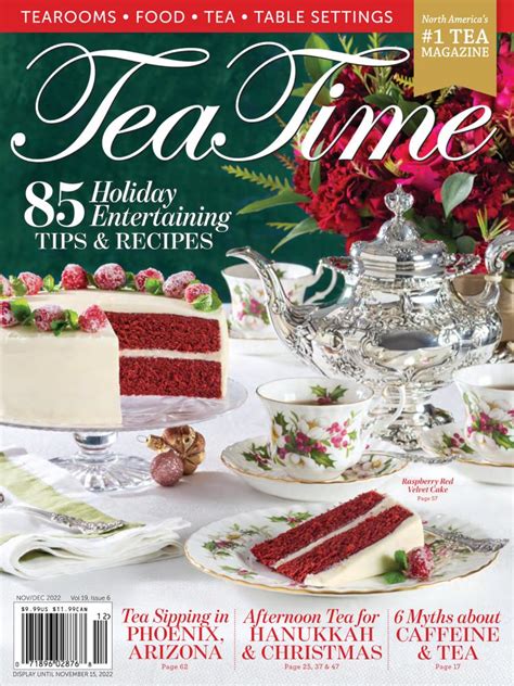 tea time magazine books