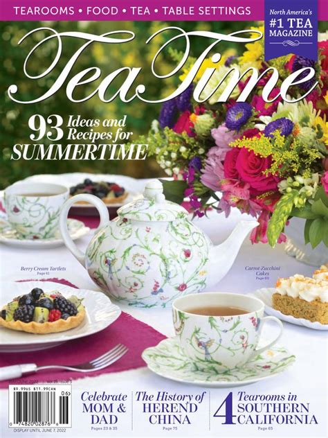 tea time magazine subscription
