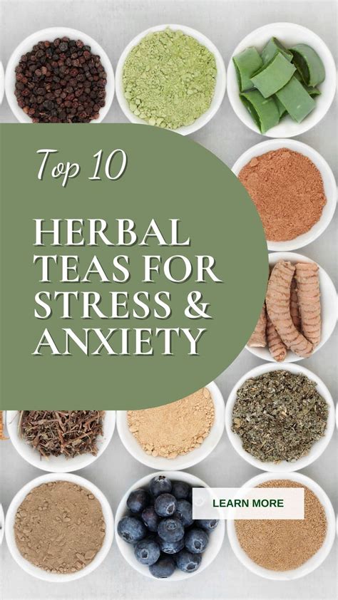 tea to help with stress and an...