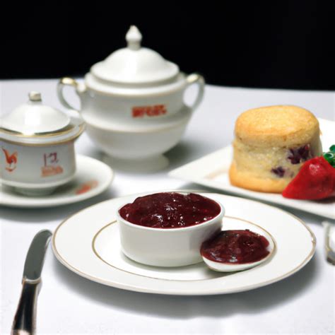 Tea With Strawberry Jam