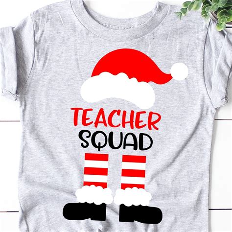 Teachers always make the nice list svg Christmas teacher shirt Etsy