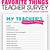 teacher favorite things survey