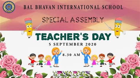 teacher's day special assembly