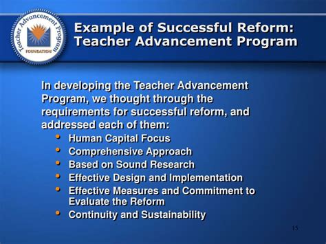 Top Teacher Advancement Program Success Secrets Revealed