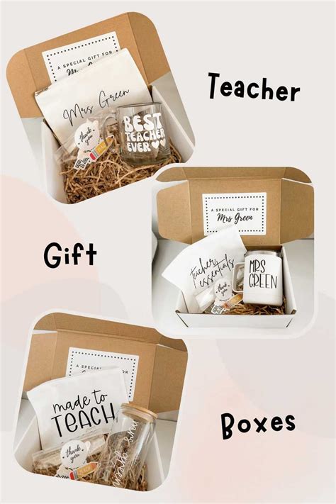 Teacher Appreciation Gift Boxes