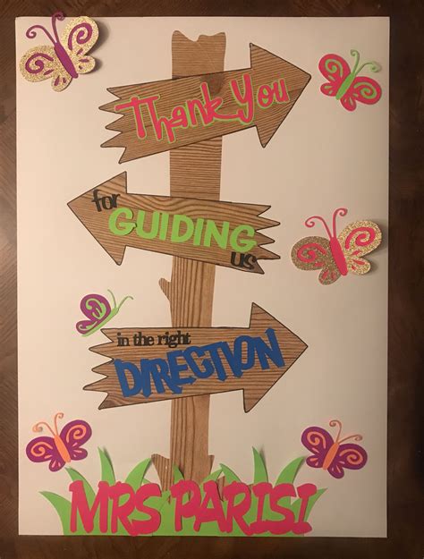 teacher appreciation poster ideas