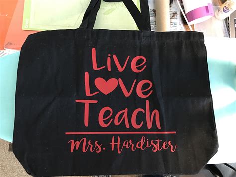 teacher appreciation week ideas for tote bag