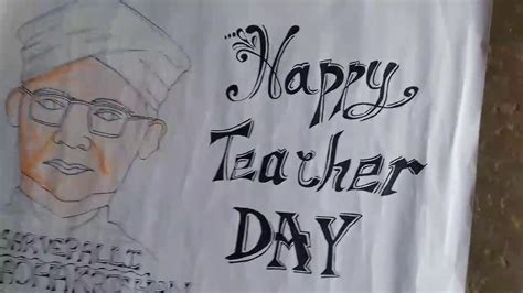 Teacher Day Chart Making