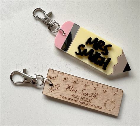 Teacher Keyring Ideas