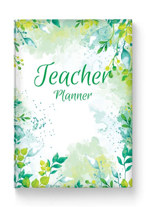 Teacher Planner Printable Cover