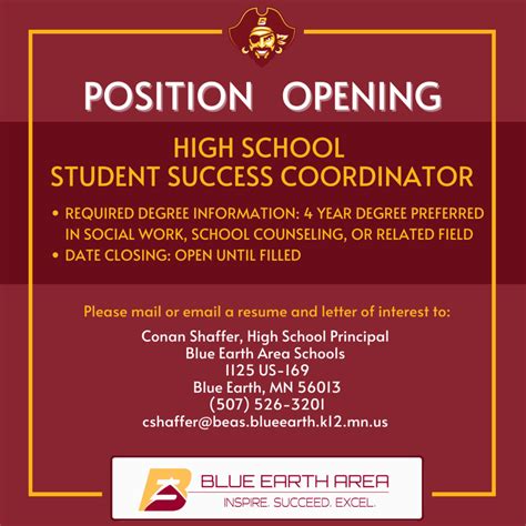 teacher position openings