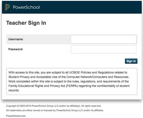 teacher powerschool sign in