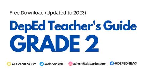 teachers guide grade 2 2023