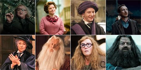 teachers in harry potter list