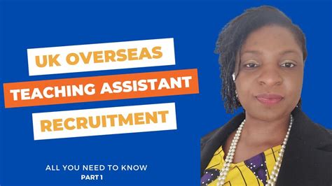 teaching assistant recruitment