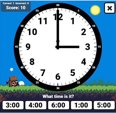 Teaching Clock Mathsframe
