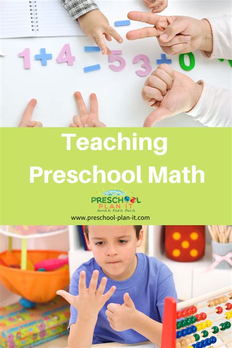 Teaching Math In Preschool