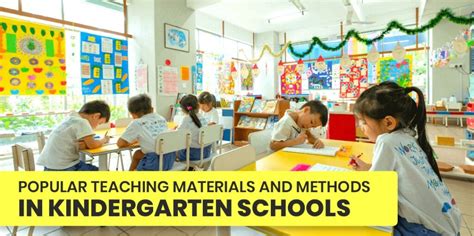 Teaching Methods Kindergarten