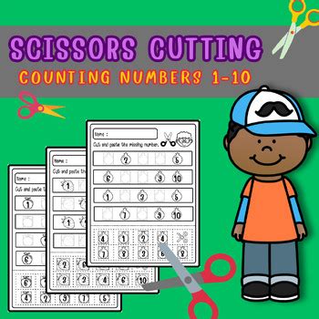 Teaching Numbers Numbers And Counting Numbers And Counting Printables And Cutting